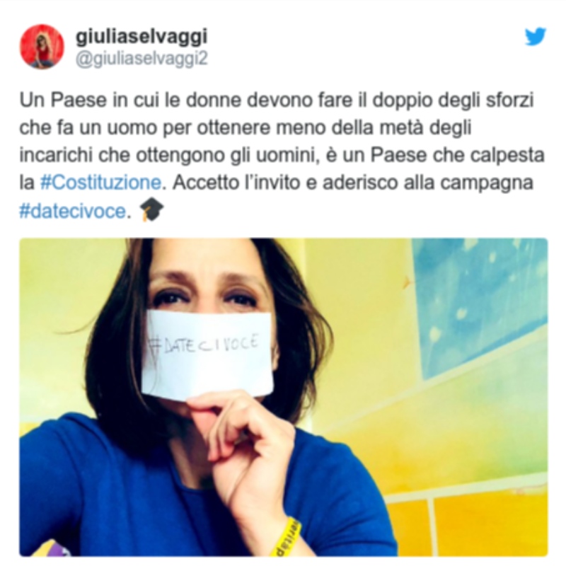Dateci Voce: Italienske kvinder kræver stemme i Covid-19-kampen