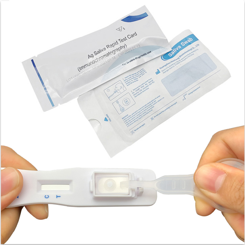 V-CHEK ™ 2019-nCoV Ag spyt hurtig test (immunokromatografi)