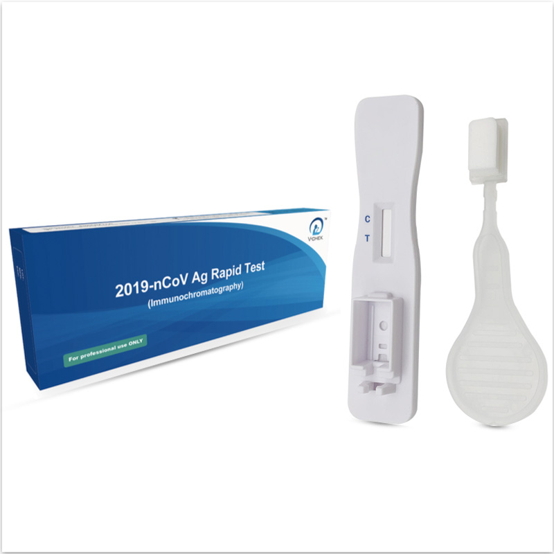 The V-CHEK 84822019-nCoV Ag Rapid Test Kit (Immunochromatography)
